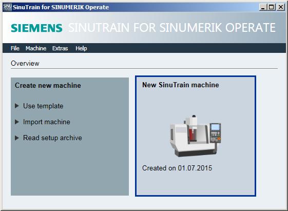 SinuTrain for SINUMERIK Operate 4.3 Praca z SinuTrain 3.