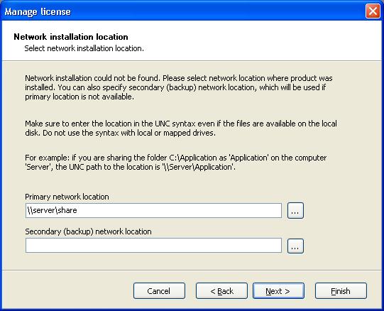 Rozdział 2:Instalacja i aktywacja Lokalizacja ścieŝki instalacji Label Gallery TruePro Network 4.