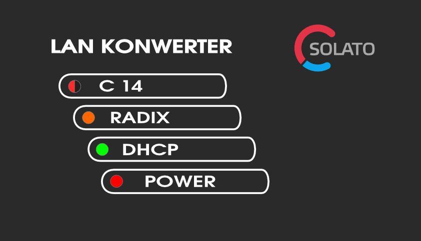 Sprzęt, połączenie z C14 poprawność połączenie z magsitralą C14 sygnalizuje dioda C14 jeśli regulator w