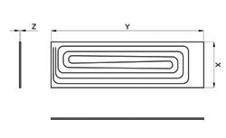 Panel do ogrzewania/chłodzenia ściennego na bazie płyt gipsowowłókninowych w technologii suchej zabudowy z/bez izolacji termicznej Heating / Cooling wall panel based on gypsum fiberboard with/without