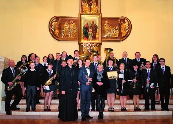 listopad 2013 Przegląd Pieśni Kalwaryjsko-Pasyjnej. I miejsce w kategorii orkiestry 2012 orkiestra dęta z Białej k.