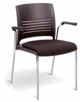 Krzesła konferencyjne Strive Komfort siedzenia z gwarancją GWARANCJA 10 LAT PRODUCENTA GWARANCJA DOBRE SAMOPOCZUCIE PODCZAS SIEDZENIA KOMFORTU SIEDZENIA Strive to jedno z niewielu krzeseł, na którym