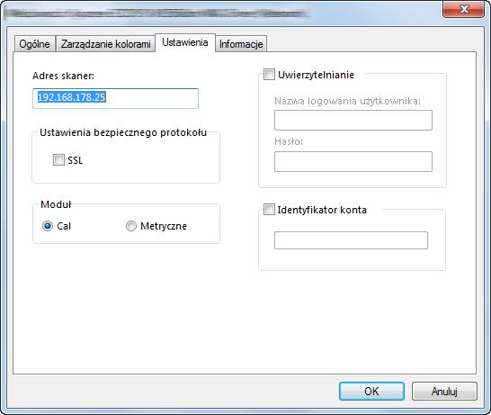 Kliknij ikonę [Start] w systemie Windows i wprowadź [Skaner] w polu [Wyszukaj programy i pliki].