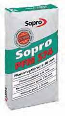 Karty techniczne produktów dostępne na www.sopro.pl 1.1 3.