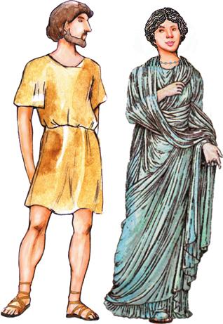 4 Przyjrzyj się zakochanym z V wieku p.n.e. Napisz, która para ma szansę uzyskać zgodę rodziny na małżeństwo, a która nie.