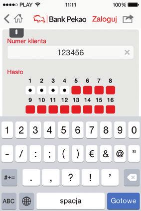 Jeśli logujesz się po raz pierwszy i nie masz jeszcze ustanowionego hasła, w miejsce hasła wprowadź 4-cyfrowy PIN, który otrzymałeś SMS-em lub ustanowiłeś telefonicznie poprzez konsultanta lub