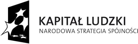 Znak sprawy: PCPR.POKL.342.04.2012 Załącznik nr 7 do SIWZ Umowa (wzór) zawarta w dniu. 2012 r. w Łęcznej pomiędzy:... reprezentowanym przez: 1)......., 2).. -...., zwanym dalej Zamawiającym, a.