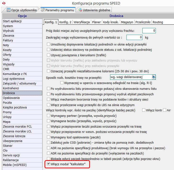 10. Menu SYSTEM - modyfikacja Opcje konfiguracyjne dostępne są tylko z górnego