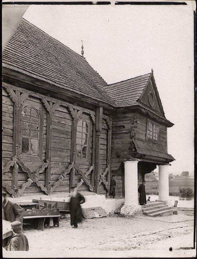 71 10. Przedbórz, synagoga. Fot. S. Zaborowski, 1909.