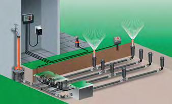 Możliwość zaprogramowania wielu niezależnych programów na każdym zaworze automatycznym Proste programowanie z instrukcją obsługi Podłączenie czujnika umożliwia oszczędne nawadnianie.