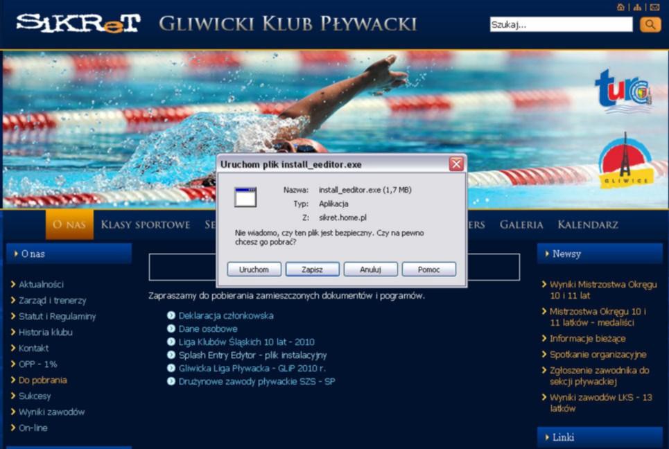 INSTRUKCJA OBSŁUGI ZGŁOSZEŃ W PROGRAMIE SPLASH ENTRY-EDYTOR.