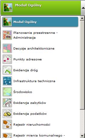 CHARAKTERYSTYKA SYSTEMU Obecnie zbiór danych przestrzennych gromadzonych i aktualizowanych bazie danych systemu obejmuję m.in.