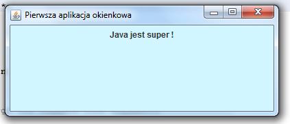 Podstawowe komponenty: Panel - obiekt klasy JPanel komponent, który spełnia również funkcję kontenera.