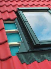 Podstawowym kolorem jest kolor popielato brązowy RAL 7022, dzięki któremu okno doskonale komponuje się z typowymi kolorami pokryć dachowych.