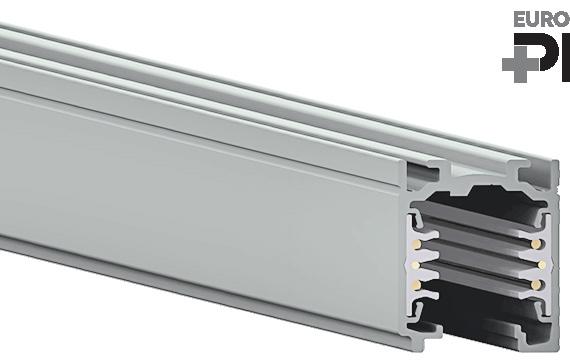 System aluminiowych szynoprzewodów oraz akcesoriów łączących, zasilających i montażowych. Do systemu można podpiąć wszystkie oprawy (reflektory) z oznaczeniem Adaptor 3F.
