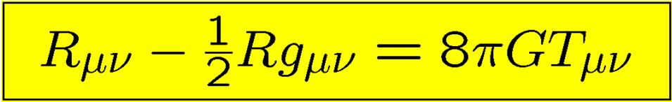 Rola Ogólnej Teorii Względności w SMK OTW opisuje związek między materią a geometrią przestrzeni. Ilościowo ta relacja jest wyrażana przez równania Einsteina: Geometria: R tensor krzywizny Ricci ego.