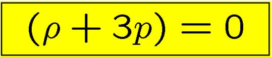 = const; wtedy równanie (1) : k=0 = 0 ( bo a >0, wtedy brak materii, nieciekawe); k=± 1