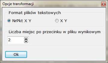 Program Transformacji Współrzędnych - Podstawowa dokumentacja 5 Rys.