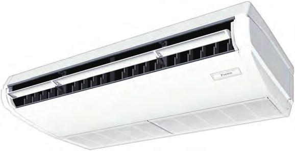 Klimatyzatory pompa ciepła, inwerter R-410A modele PODSTROPOWE Seria FLXS-B FLEXI PROFESSIONAL 10 do + 46 o C urządzenia grzewczo-chłodzące, do montażu w niskich pomieszczeniach bez sufitu