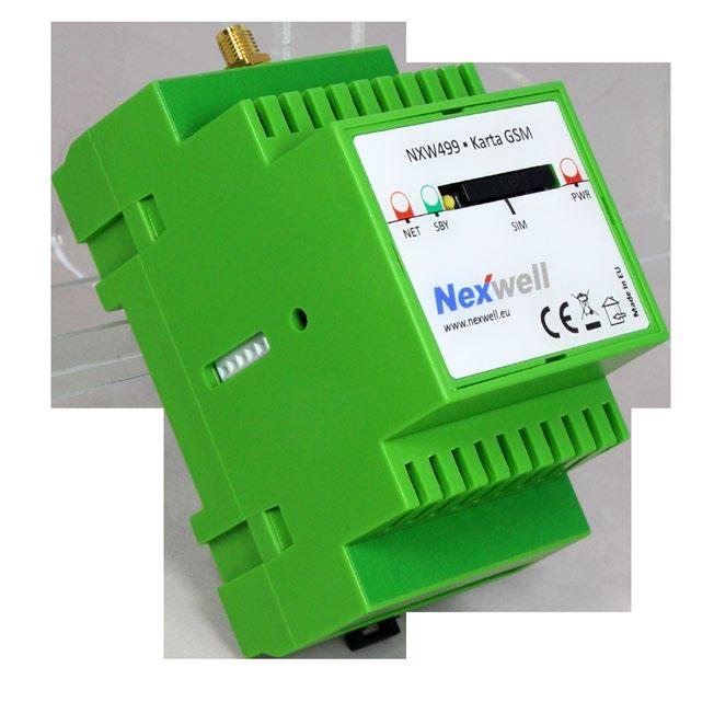 2. Opis ogólny Karta GSM umożliwia połączenie systemu Nexo z publiczną siecią GSM. Dzięki tej funkcji możliwa staje się komunikacja użytkownika z systemem Nexo za pośrednictwem SMS.