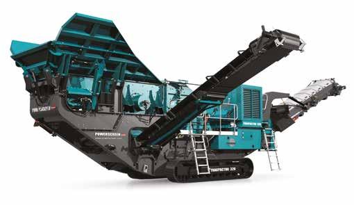 42 43 POWERSCREEN PULSE KRUSZARKA UDAROWA REJESTRUJ, WYŚWIETLAJ I ANALIZUJ DANE: WYSOKA WYDAJNOŚĆ DZIĘKI PRECYZYJNYM INFORMACJOM Wybór bijaków dla kruszarki udarowej Powerscreen zależy całkowicie od