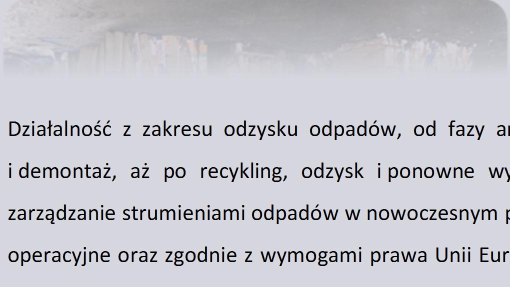 Oferujemy naszym klientom (gminom, klientom przemysłowym i komercyjnych m.in. województwa śląskiego), partnerom i interesariuszom w regionie praktyczne rozwiązania dla nowych wyzwań w sferze zarządzania zasobami.