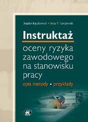 OCENA RYZYKA ZAWODOWEGO Autorska metoda opracowana przez Bogdana Rączkowskiego (wieloletniego inspektora PIP) i dr. Jerzego T.