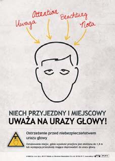 Nakaz stosowania ochrony głowy BPL0010 Nakaz stosowania ochrony