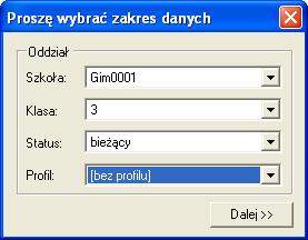 Zarządzanie danymi Podczas wskazywania źródeł danych pewnej części tabel, zwłaszcza dotyczących obowiązku szkolnego, orzeczeń o potrzebie kształcenia specjalnego, można się posłużyć operacjami