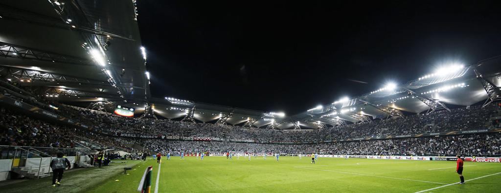 Stadion Legii to nowoczesny, centralnie zlokalizowany obiekt, który jest jednym z najbardziej