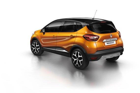 Więcej pasjonujących informacji o akcesoriach dedykowanych dla Twojego Renault CAPTUR znajdziesz na www.renault.