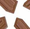 wiadomość z literek z wybornej, mlecznej czekolady o 33% zawartości masy kakaowej.