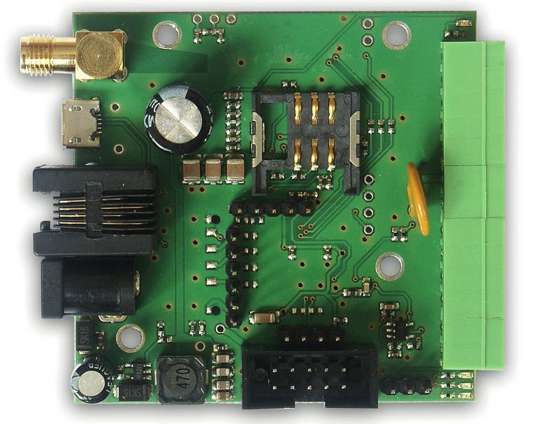 OPIS WYPROWADZEŃ i ELEMENTÓW instrukcja GSM Kontroler v3.