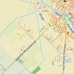Lokalizacja + Dane mapy OpenStreetMap
