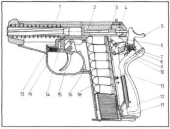 Polskie powojenne pistolety wojskowe Po przejściu niezbędnych prób, badań i testów eksploatacyjnych, do produkcji zatwierdzono wersję oznaczoną symbolem P-78B.