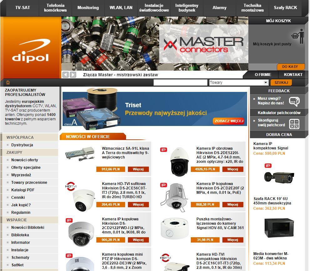 DIPOL w Internecie: Sklep internetowy www.dipol.com.