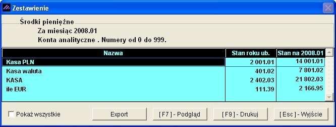 Rysunek 9-45 Parametry i wykonanie zestawienia.