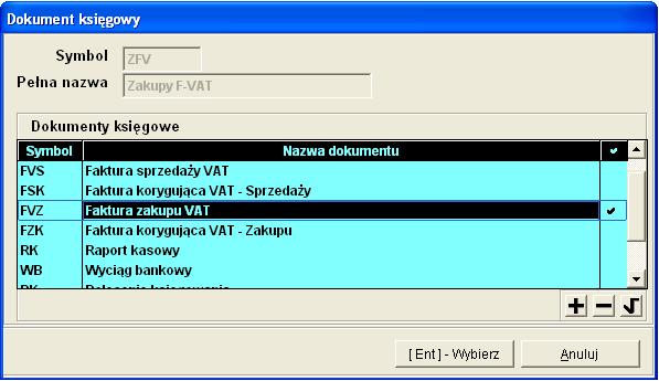 5-36 Aplikacja Ramzes Księgi Handlowe podręcznik uŝytkownika 5.7.3 Powiązanie wzorca z dokumentem Wprowadzony i zapisany wzór naleŝy powiązać z dokumentami księgowymi.