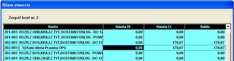 Aplikacja Ramzes Księgi Handlowe podręcznik uŝytkownika 6-7 6.2.