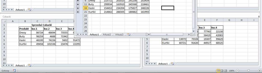 W ten sposób zakończyliśmy kurs podstaw pracy w arkuszu kalkulacyjnym MS Excel.