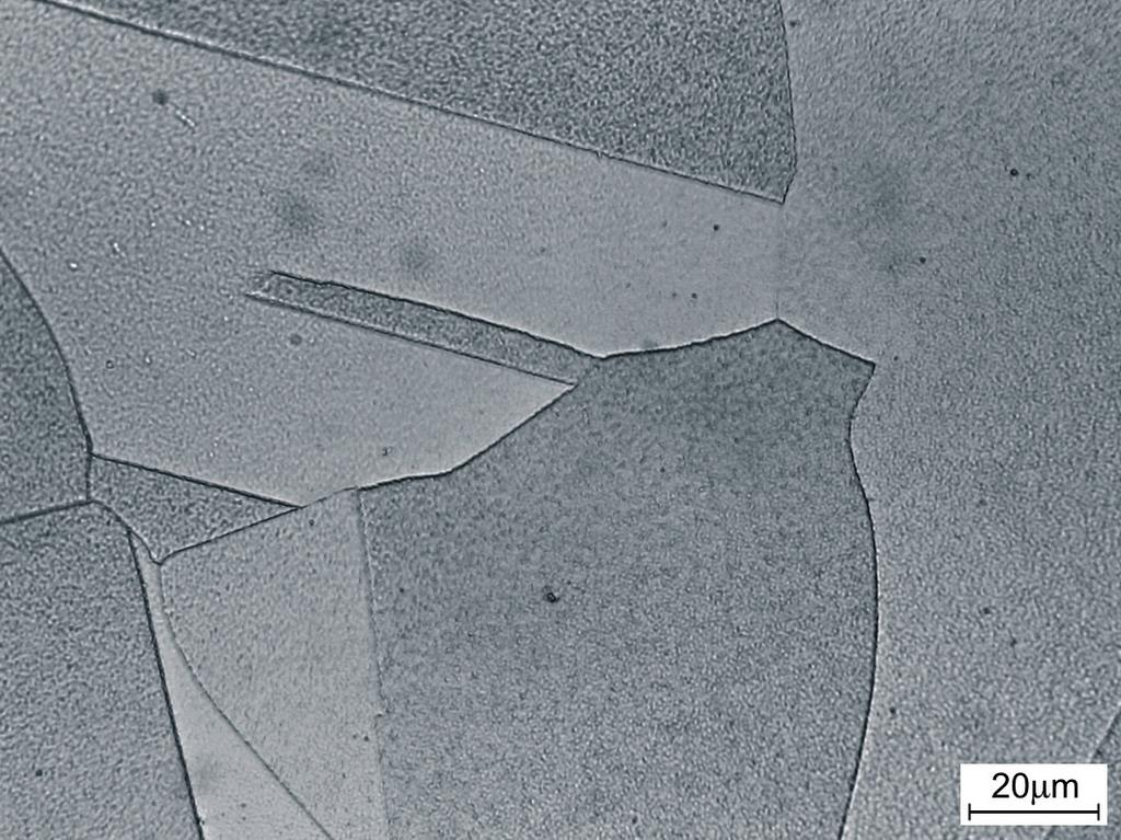 Rys. 5. Mikrostruktura stali X1CrNiMoCu25-20-5 Fig. 5. Microstructure of X1CrNiMoCu25-20-5 steel Rys. 6.