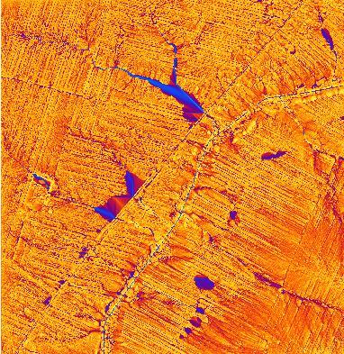 Tab. 3 Współczynnik Manning'a dla klas użytkowania terenu wygenerowanych z danych LIDAR. Klasa Grunt 0.05 Niska roślinność 0.07 Średnia roślinność 0.10 Wysoka roślinność 0.14 Budynki 1.00 Wody 0.