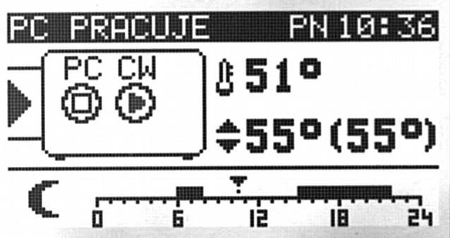 2 Obsługa regulatora 2. Panel R470 one - znaczenie klawiszy Naciśnięcie tego wyświetlenie klawisza MENU.