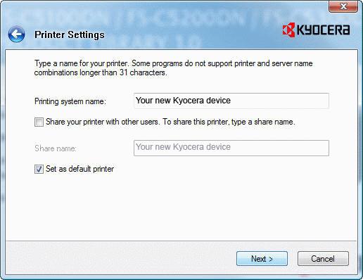 Notatka Chociaż informacje podane w oknach dialogowych instalacji, ukazujących się na ekranie w systemach operacyjnych Windows Vista i Windows 7/ Windows XP lekko się różnią, procedura instalacyjna