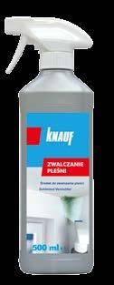 CZYŚCIKI KNAUF ŚRODEK DO CZYSZCZENIA GRESU (koncentrat) Usuwa zarówno ogólne, jak i mocno osadzone zabrudzenia, warstwy oleju, tłuszczu, wosku i polimeru, samoistnie błyszczące emulsje, resztki