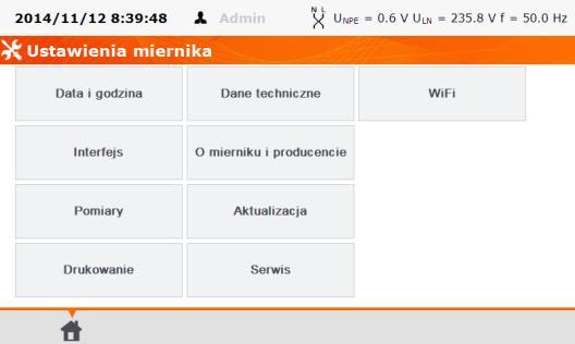 4.13 Pomiary w trybie AUTO W tym trybie gotowość do kolejnego pomiaru pojawia się bez potrzeby wychodzenia do menu.