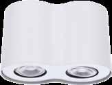 2 BL ceiling lamp 2xGU10 max 50W EXCL bulb sand black E14020000922 Alclara FL31431/31/01/C