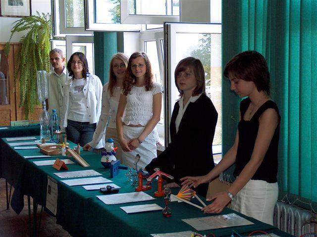 dyrektor PG nr 1 mgr Marian Gajda, Karolina Adamska, Anna Fido, prof. dr hab.