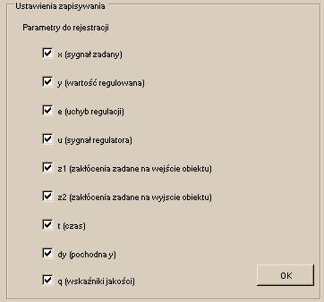 Drugą z opcji (rys.5.18) są Ustawienia zapisywania.