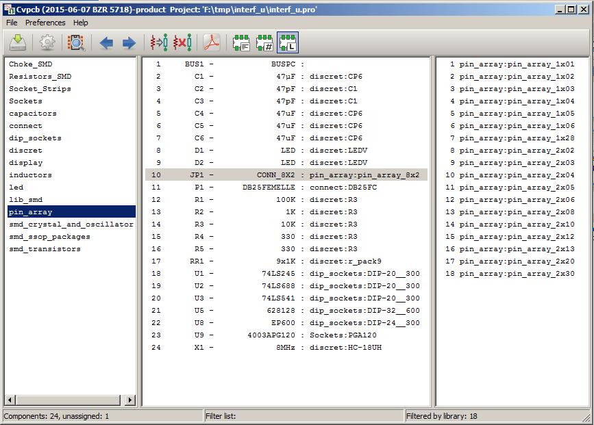 help reduce the number of footprints in the footprint pane.